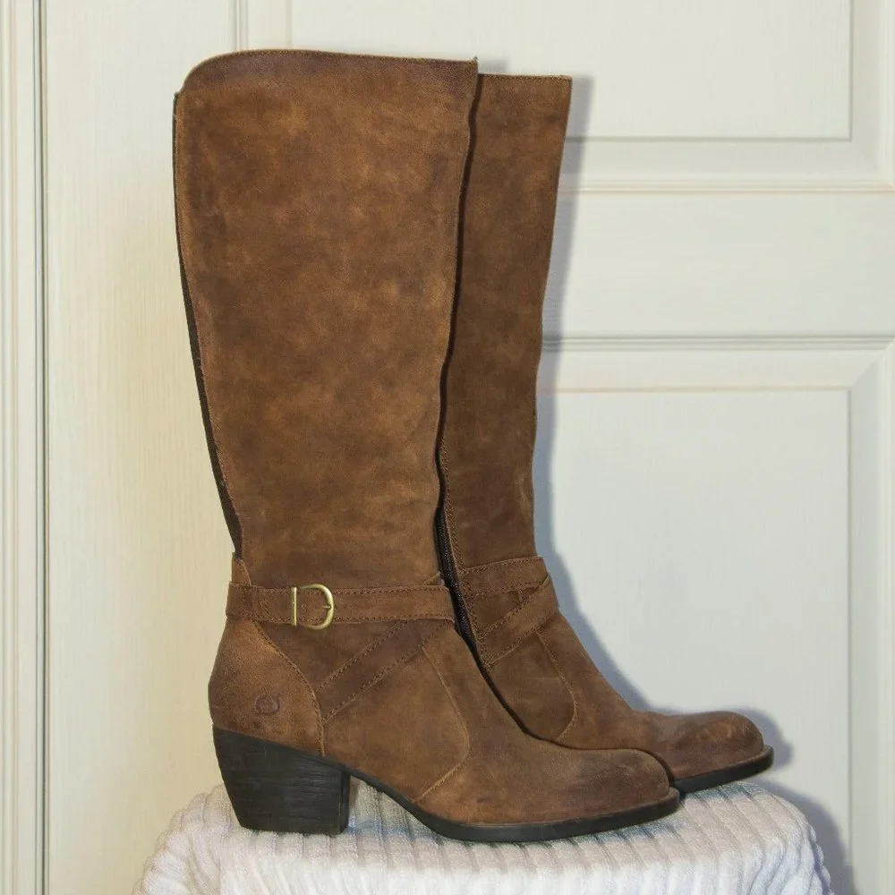 Born 16" tall Suede Boot 10 - Picture 6 of 9
